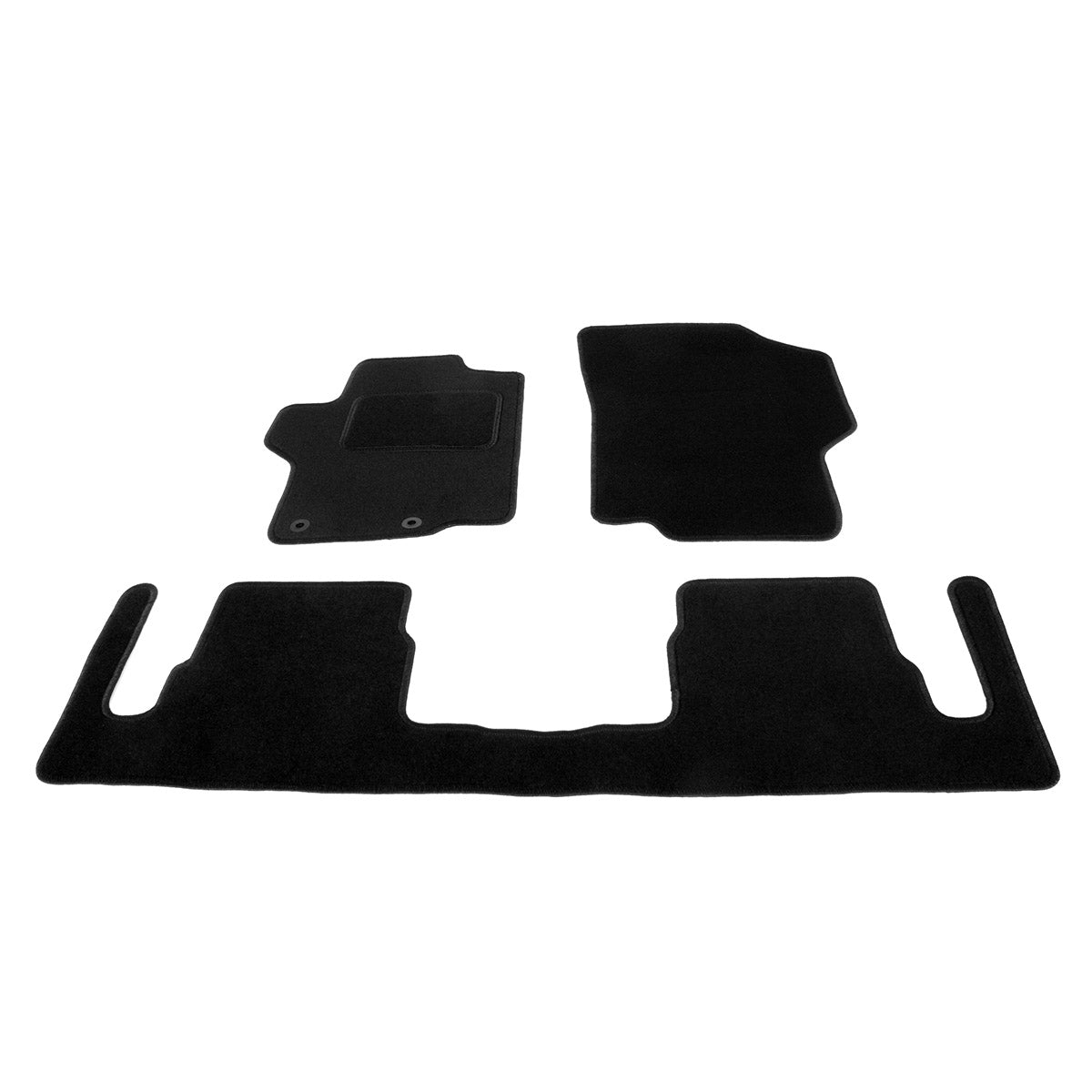 Automatten voor Peugeot 1007 (2005-2009) - Naaldvilt - 4-delig - Complete set