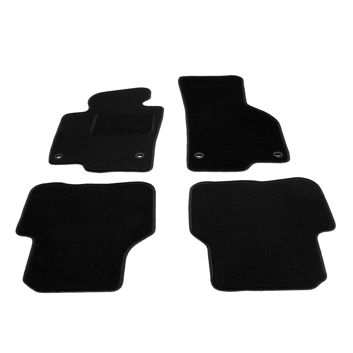 Automatten voor Vw Passat B7 (2010-2014), Passat B6 (2005-2010) en Passat CC - Naaldvilt - 4-delig - Complete set