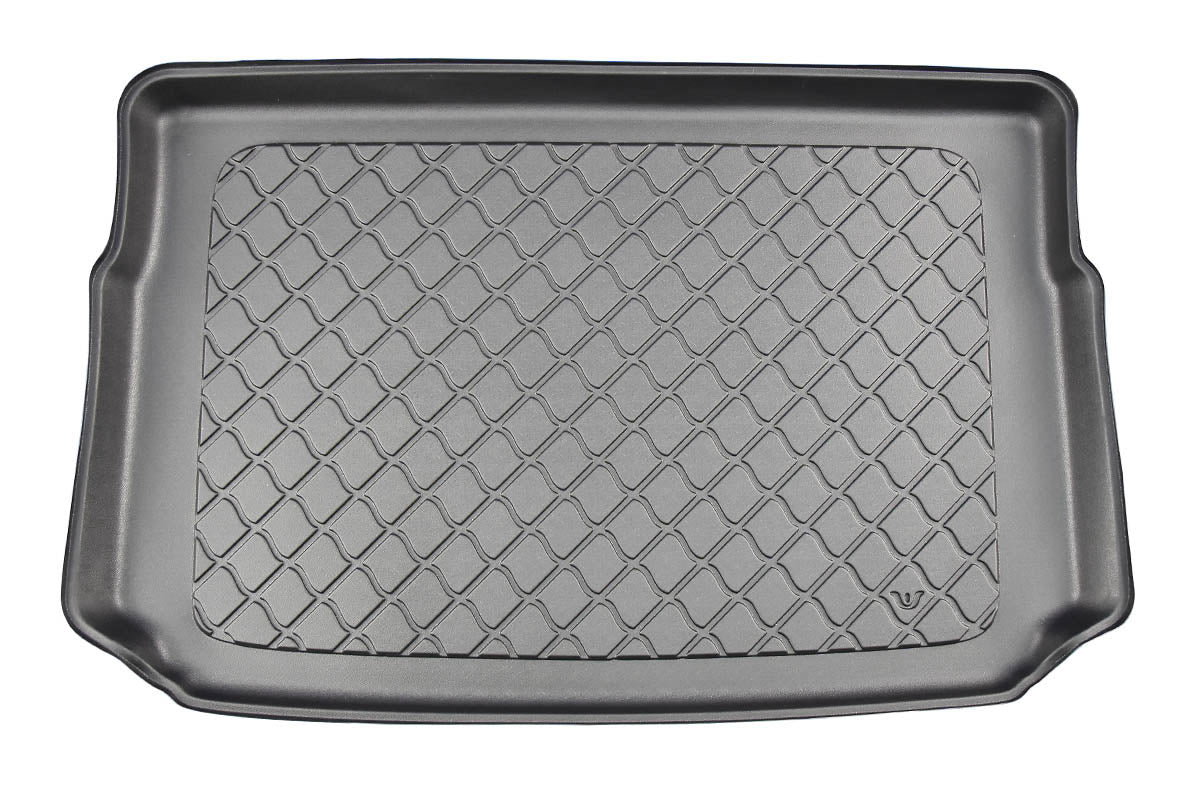 Guardliner kofferbakmat voor Renault Captur 2 , Mitsubishi ASX 2 (vanaf 01.2020), hoge laadvloer - TPE-Rubber