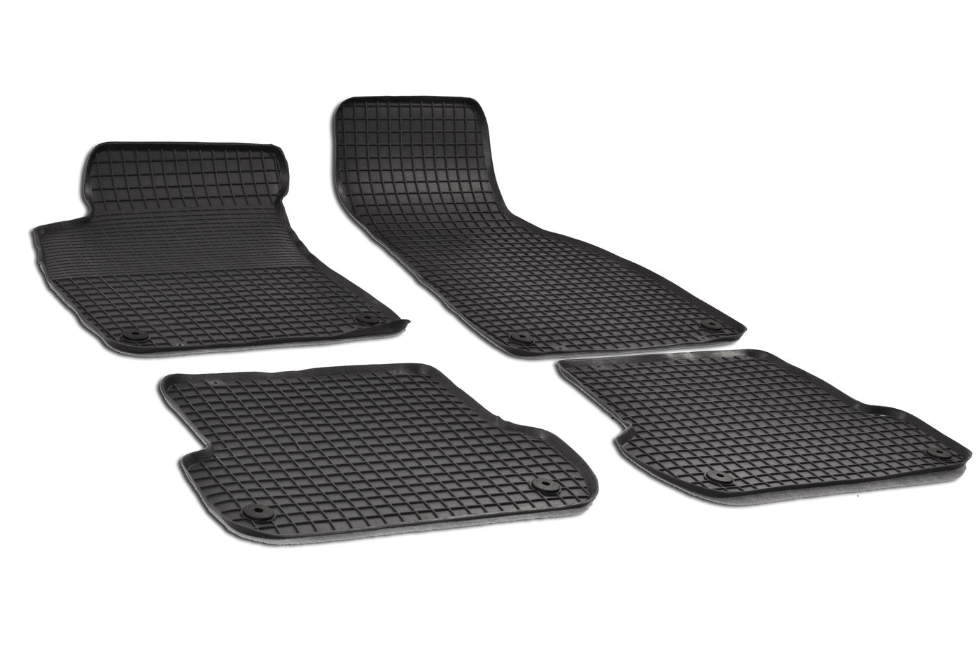 Rubber automatten voor Audi A4 B7 2005-2007, Seat Exeo 2009-2013 - Rubber - 4-delig - Complete set