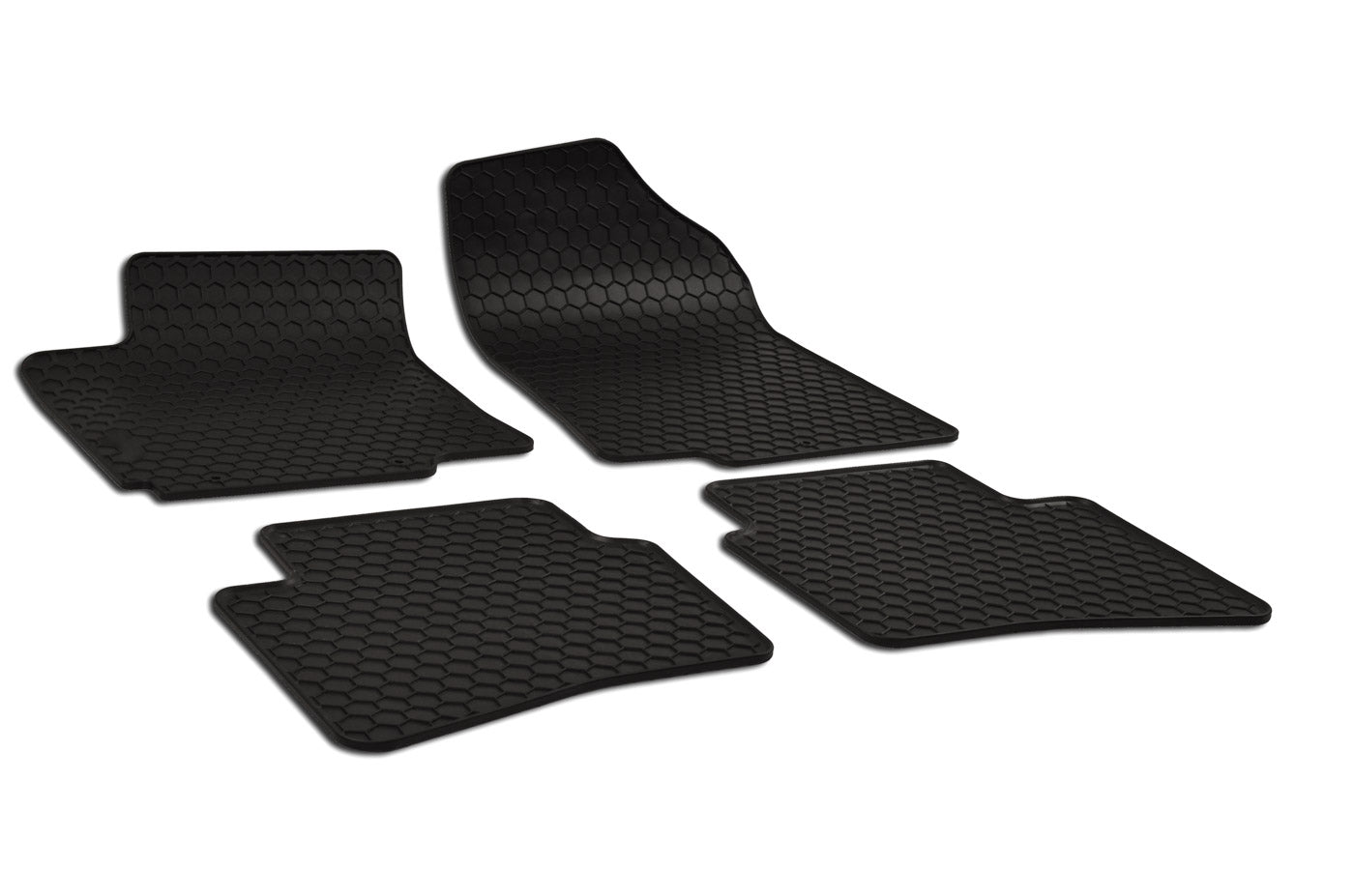 Rubber automatten voor Kia RIO 2011-2016 - Rubber - 4-delig - Complete set