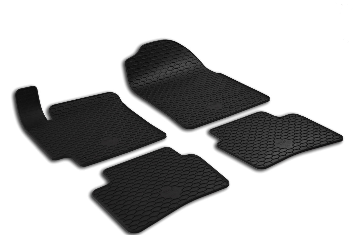 Rubber automatten voor Kia RIO 2017- en Kia STONIC 2017- - Rubber - 4-delig - Complete set