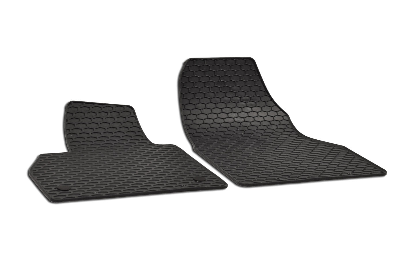 Rubber automatten voor Mercedes CITAN 2012- en Renault KANGOO 2008- - Rubber - 2-delig - Alleen voor