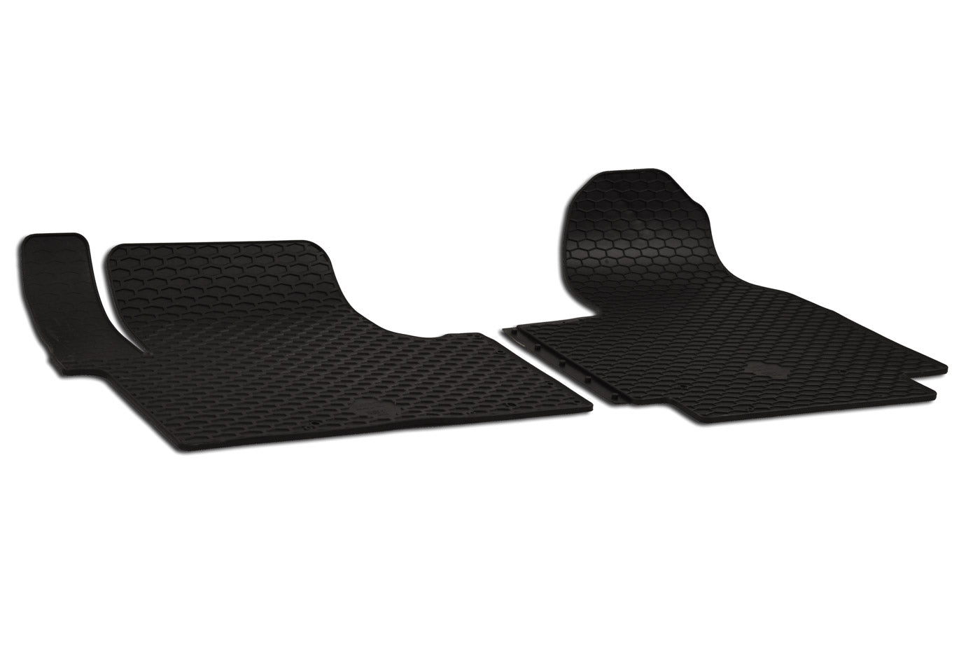 Rubber automatten voor Opel VIVARO, Renault Trafic, Fiat Talento - Rubber - 2-delig - Alleen voor