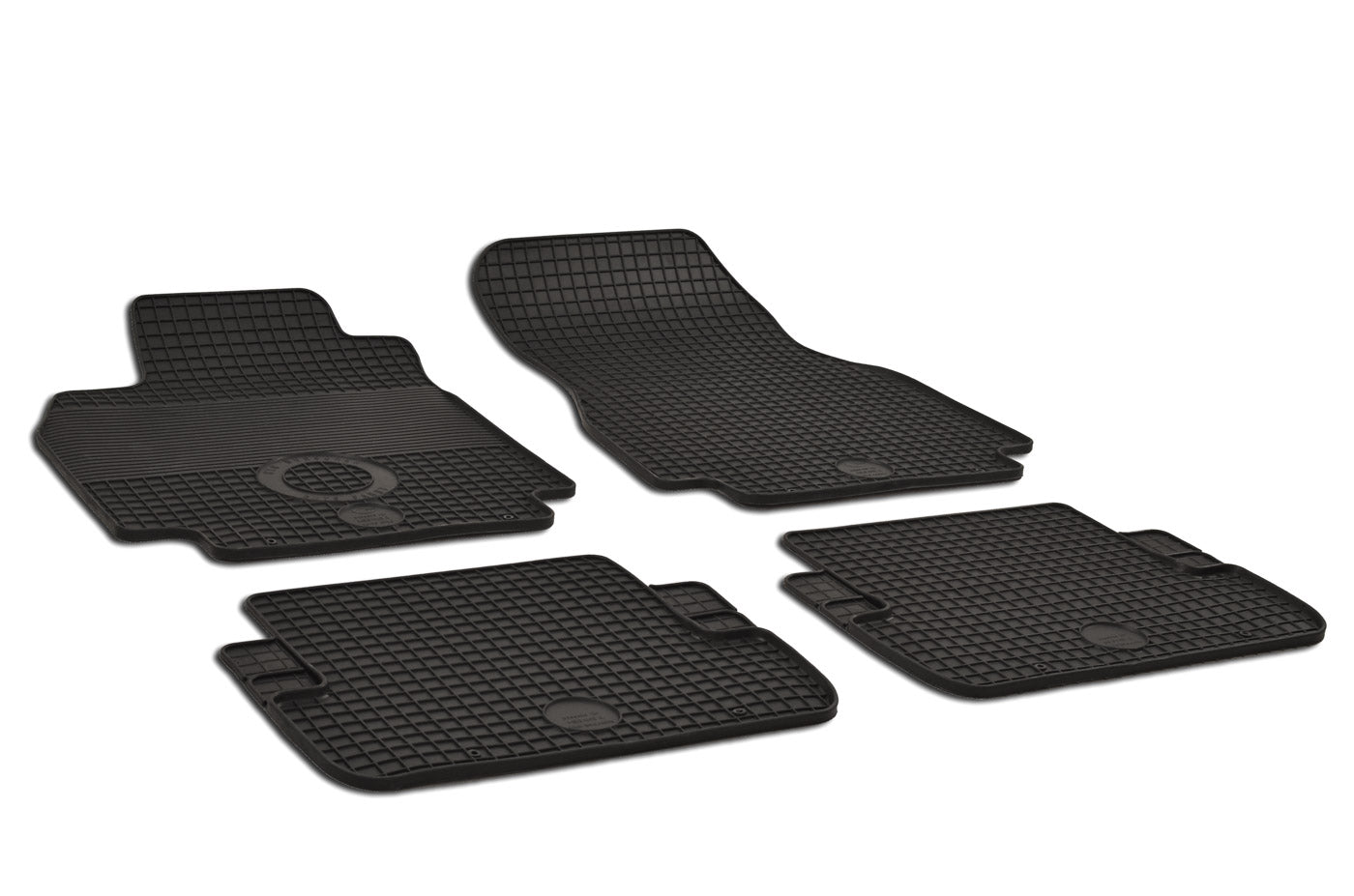 Rubber automatten voor Renault Megane 2 2002-2008 - Rubber - 4-delig - Complete set