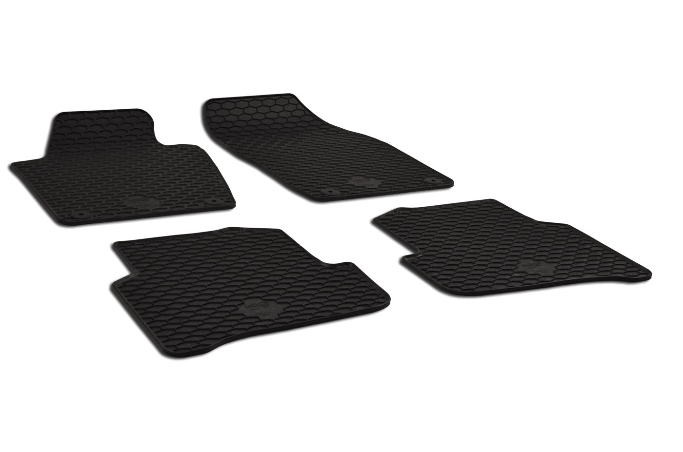 Rubber automatten voor Skoda FABIA 3 vanaf 2014 - Rubber - 4-delig - Complete set