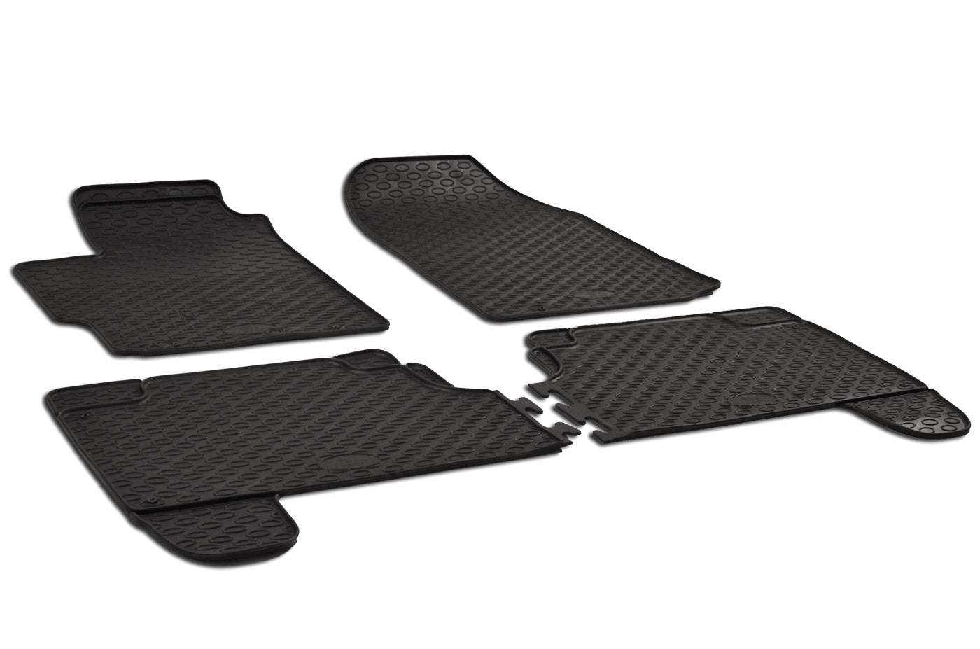 Rubber automatten voor Toyota YARIS 2006-2010 & vanaf 2011 - Rubber - 4-delig - Complete set