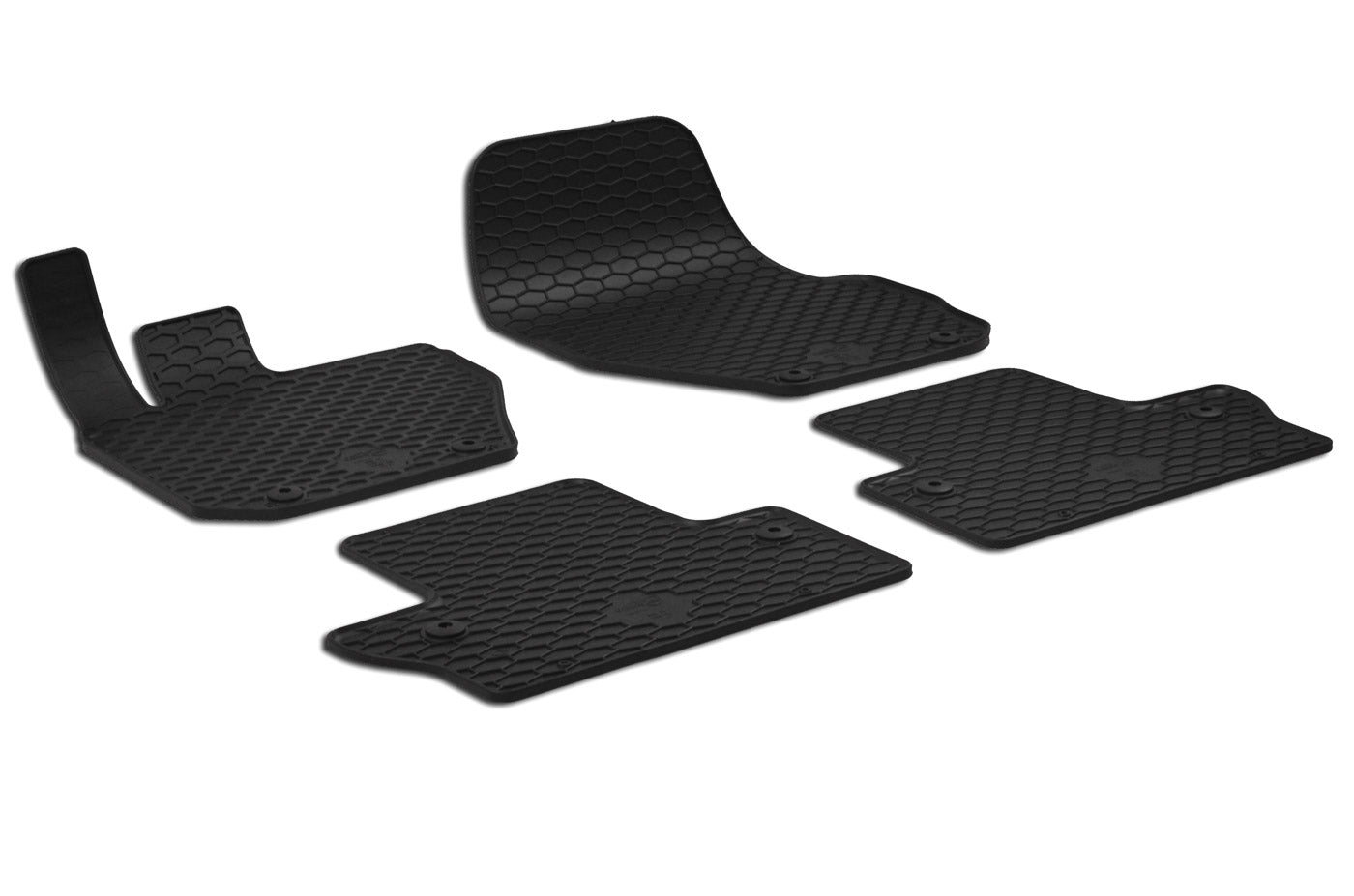 Rubber automatten voor Volvo S60 & V60 vanaf 2011 - Rubber - 4-delig - Complete set