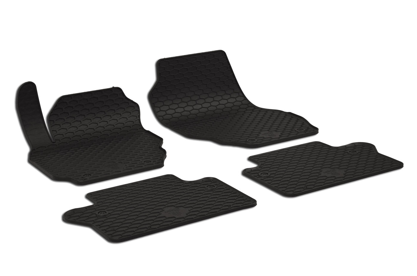 Rubber automatten voor Volvo V70, S80 & XC70 2007-2016 - Rubber - 4-delig - Complete set