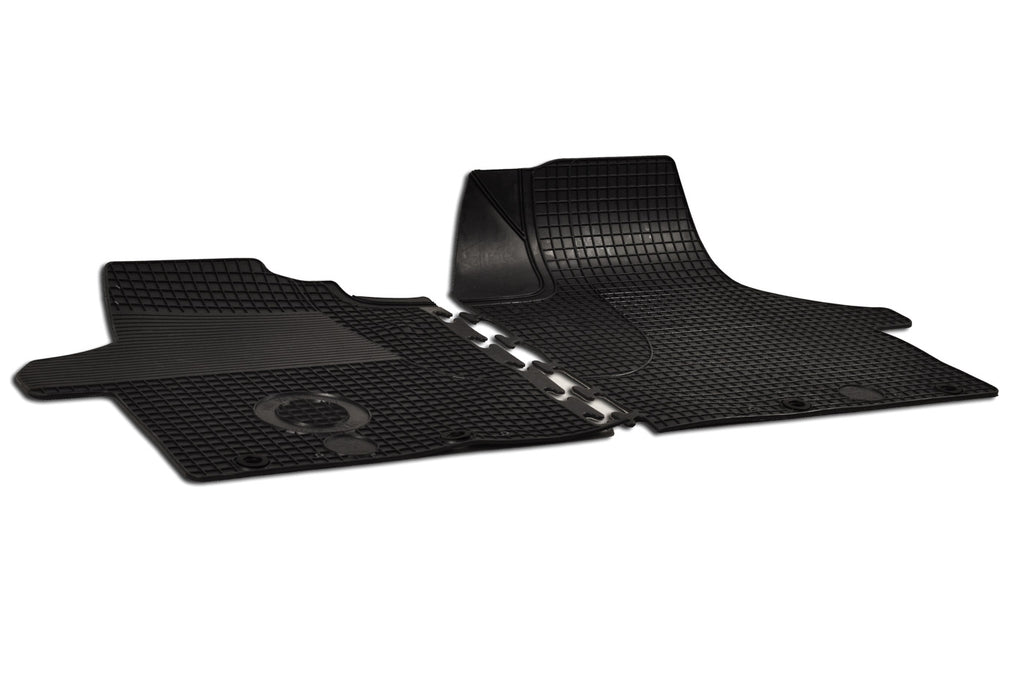 Automatten voor Volkswagen Transporter T5 (2003-2010) - 2-delig - Rubber