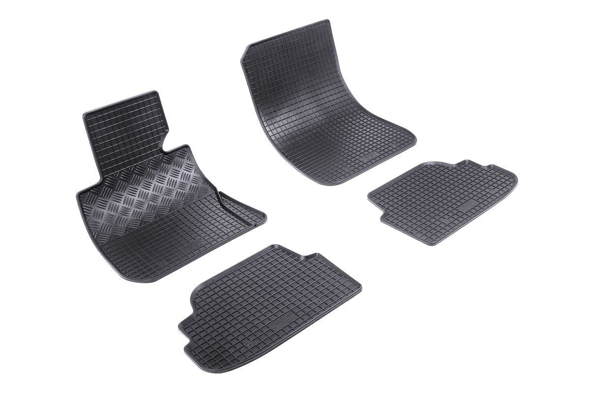 Automatten voor BMW 1-serie (E81 en E82) (2007-2013) - 4-delig - Rubber