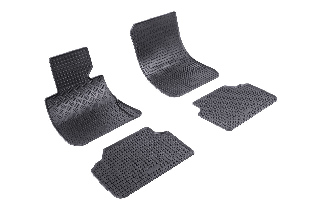 Automatten voor BMW 3-serie (E90 en E91) (2004-2011) - 4-delig - Rubber