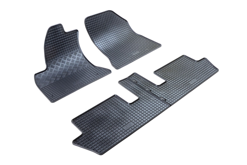 Automatten voor Citroën C4 Picasso (2006-2013) - 4-delig - Rubber