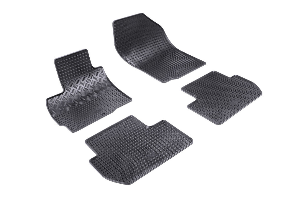 Rubber automatten voor Citroën C-Crosser (2007-2012), Mitsubishi Outlander (2006-2012), Outlander (2015-2021), Peugeot 4007 (2007-2012)