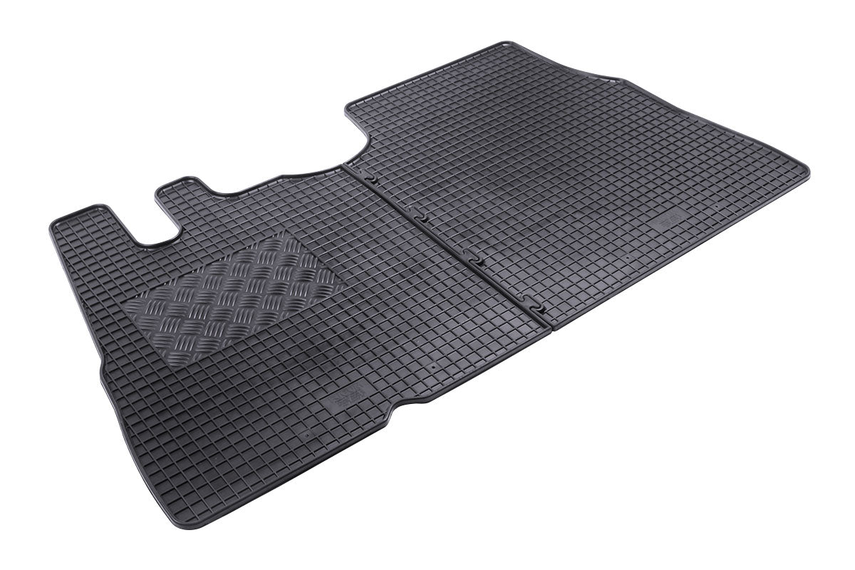 Automatten voor Citroën Jumper, Fiat Ducato, Peugeot Boxer (2002-2006) - 2-delig - Rubber