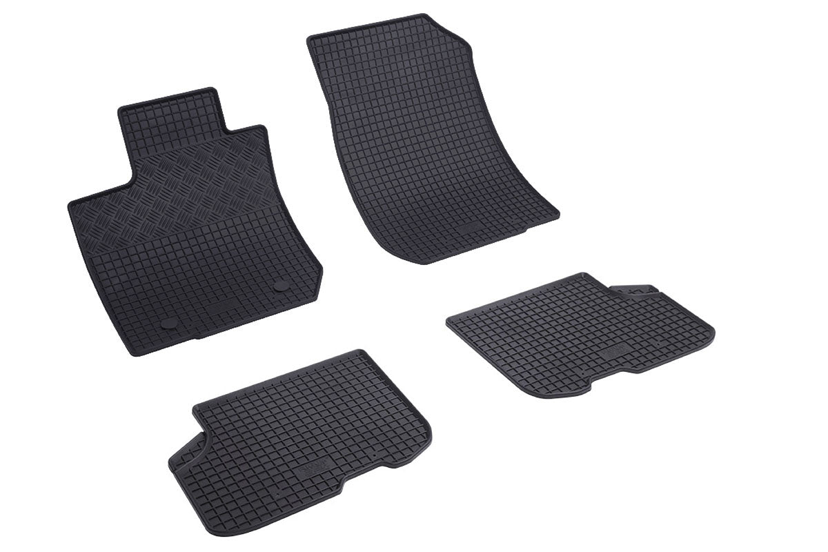 Automatten voor Dacia Logan (2012-2020), Dacia Sandero (2012-2020) - 4-delig - Rubber