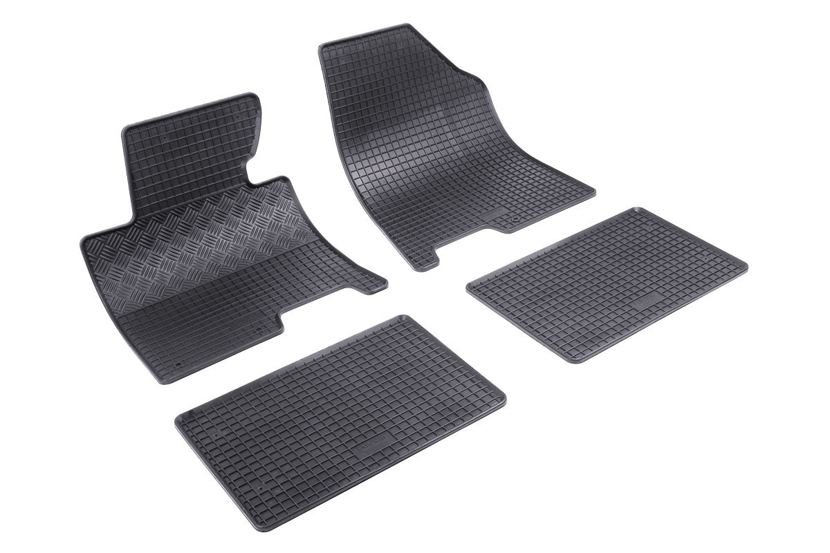 Rubber automatten voor Hyundai i40 (2011-2019) - Rubber - 4-delig - Complete set