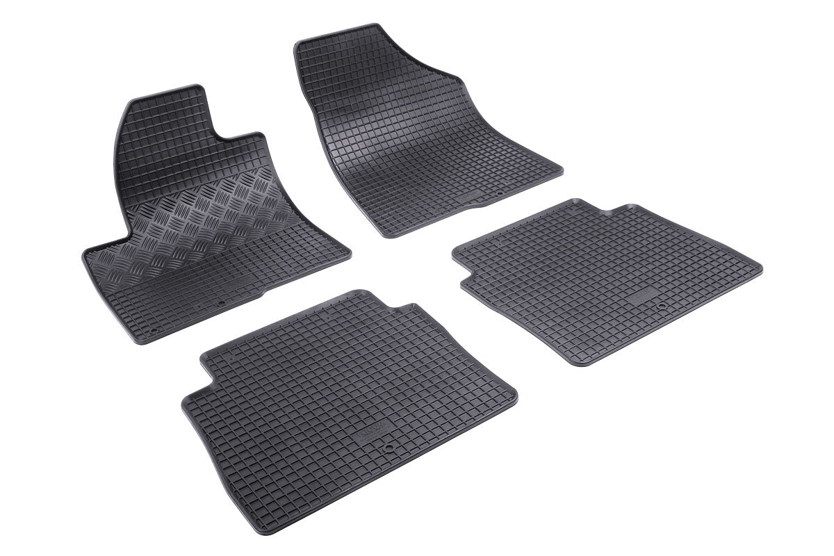 Rubber automatten voor Hyundai Santa Fe (2006-2010) - Rubber - 4-delig - Complete set