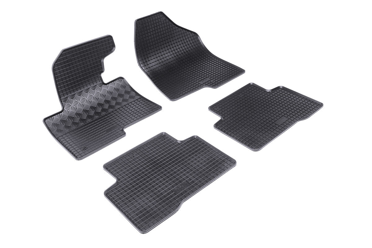 Rubber automatten voor Hyundai Santa Fe (2013-2018) - Rubber - 4-delig - Complete set