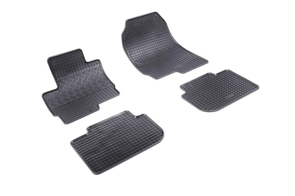 Automatten voor Mitsubishi Colt (2004-2012), 5-deurs - 4-delig - Rubber