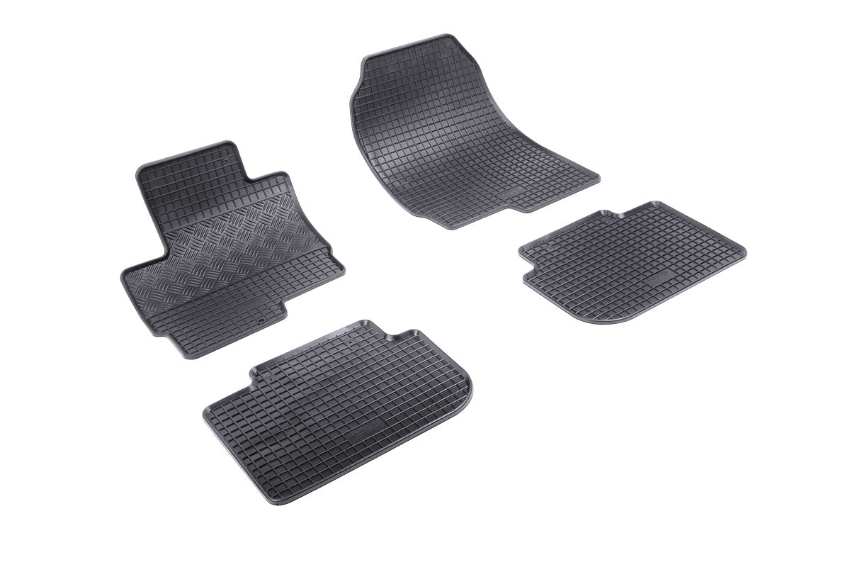 Automatten voor Mitsubishi Colt (2004-2012), 5-deurs - 4-delig - Rubber