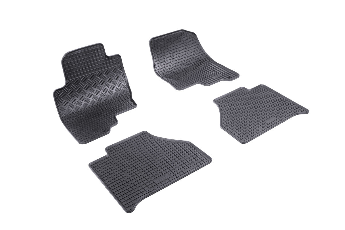 Rubber automatten voor Nissan Navara LE (D40) (2007-2015)