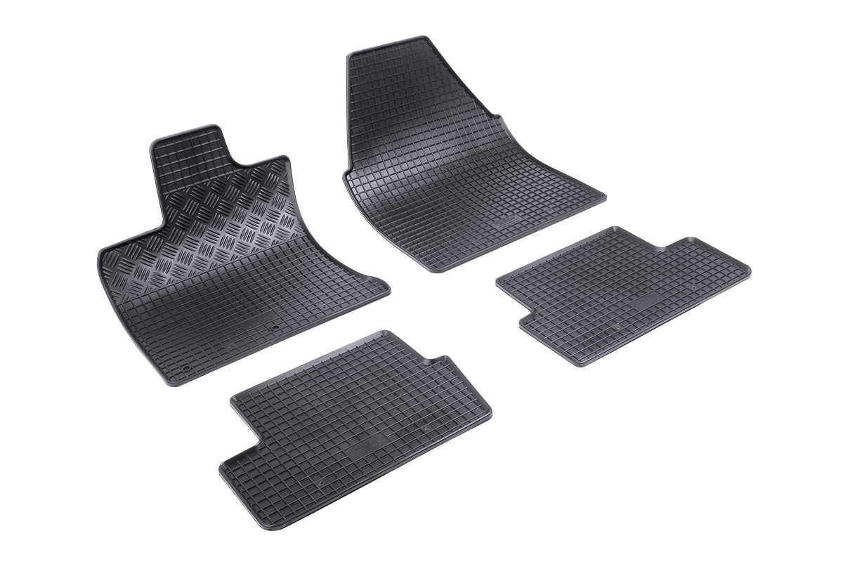 Automatten voor Nissan Qashqai (J10) (2006-2013) - 4-delig - Rubber