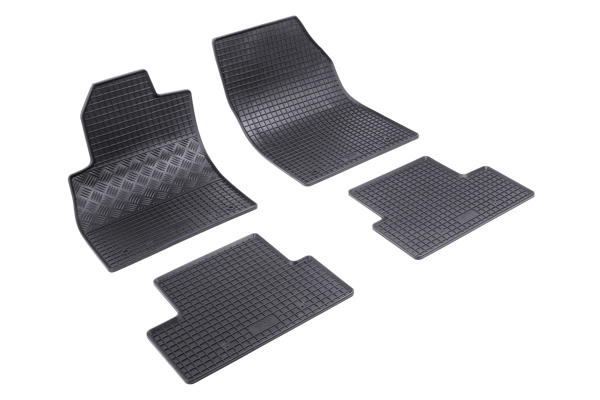 Automatten voor Opel Astra J (2009-2015) - 4-delig - Rubber
