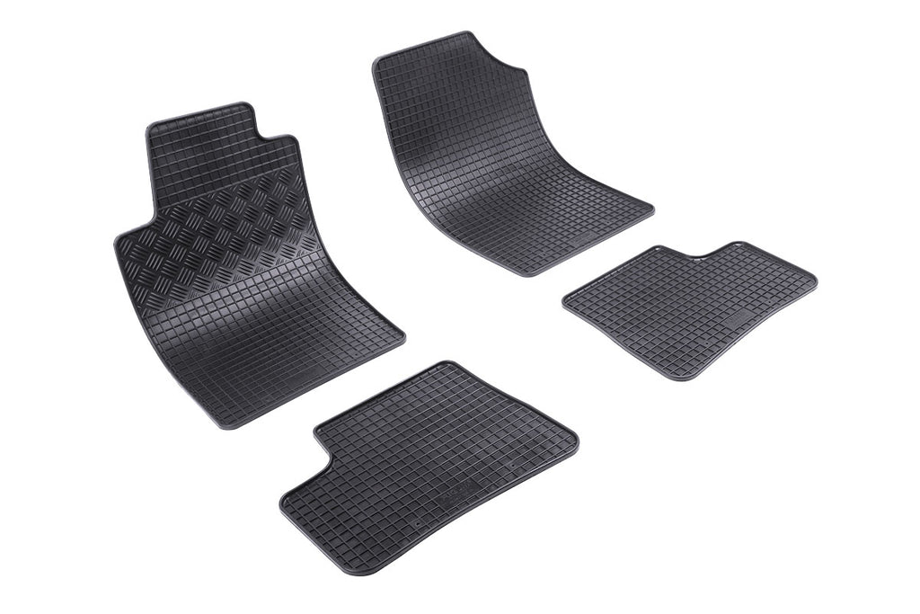 Automatten voor Peugeot 206 (2000-2013) - 4-delig - Rubber