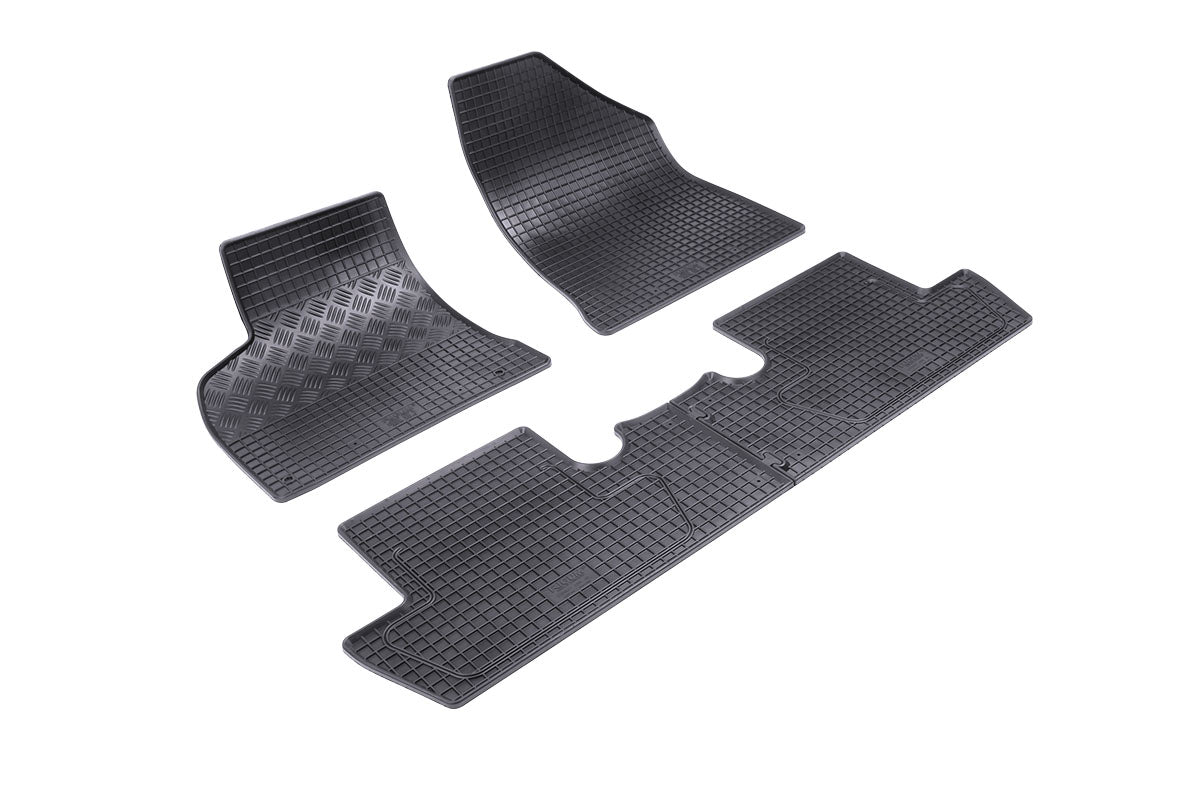 Automatten voor Peugeot 5008 (2009-2017) - 4-delig - Rubber