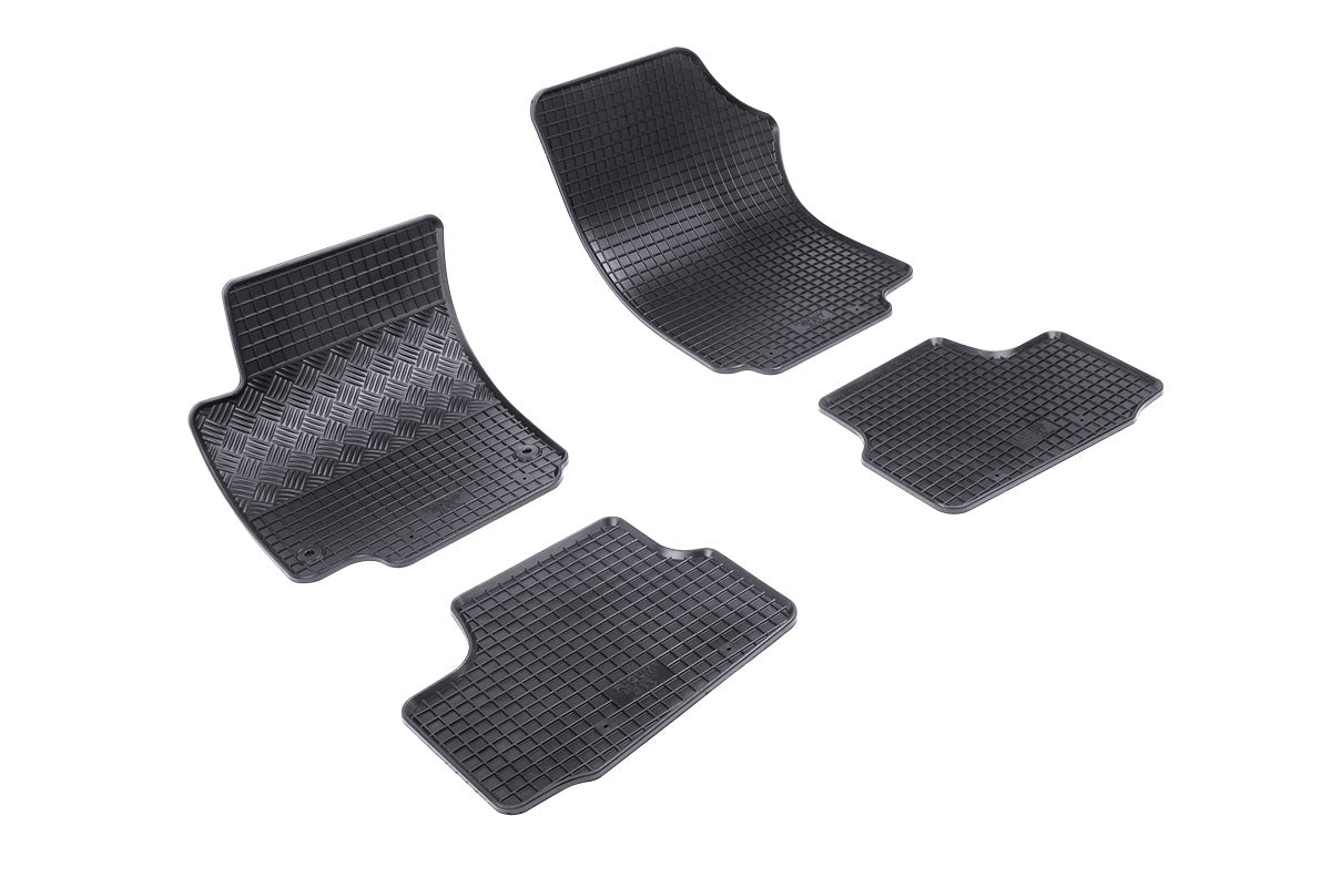 Automatten voor SEAT Mii, Skoda Citigo, Volkswagen up! (vanaf 2011) - 4-delig - Rubber