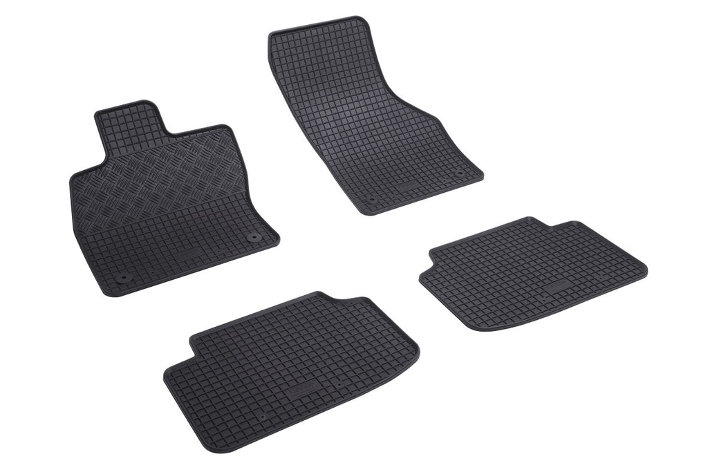 Rubber automatten voor Skoda Octavia 3 (5E) (2012-2019), Skoda Octavia 4 (NX) (2020-heden) - Rubber - 4-delig - Complete set