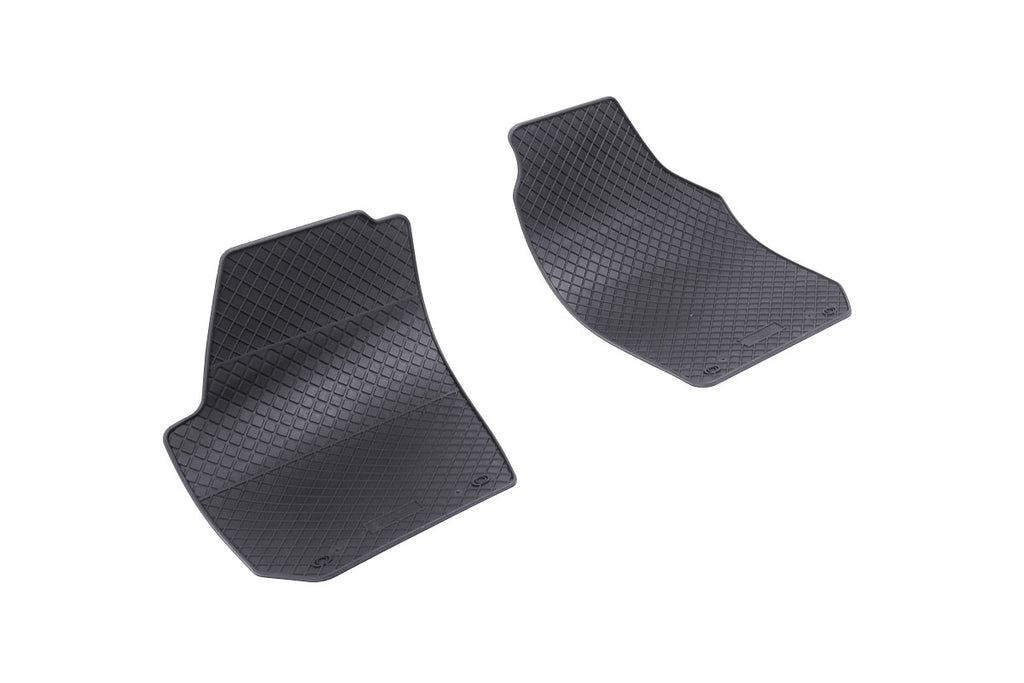 Automatten voor Skoda Roomster Praktik (5J) (2006-2015), 2-zits - 2-delig - Rubber