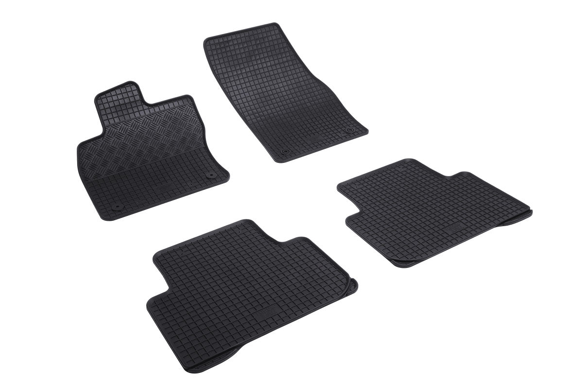 Automatten voor Volkswagen Touran 5T (vanaf 2015), Volkswagen Tiguan 2 (AD/BW) (2016-2024) - 4-delig - Rubber