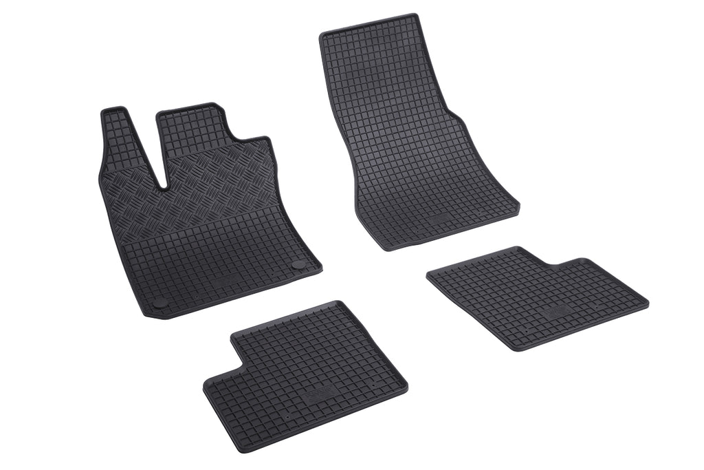 Automatten voor Renault Twingo 3, Smart Forfour (W453), EQ Forfour (W453) (vanaf 2014) - 4-delig - Rubber