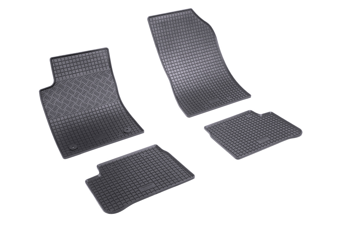 Automatten voor Citroën C3 (SX/SY) (2016-2023), Citroën C3 (CC21) (vanaf 2023) - 4-delig - Rubber