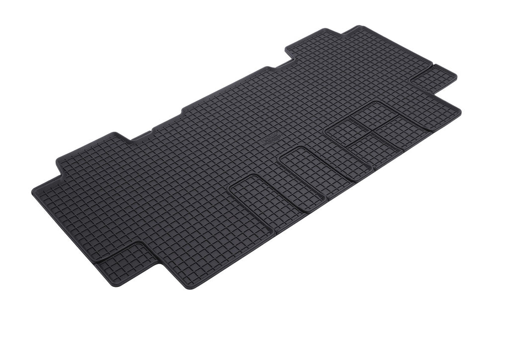 Rubber automatten voor 2e zitrij Citroën Jumpy (5-zits) (2016-heden), Citroën SpaceTourer (5-zits) (2016-heden), Opel Vivaro C (5-zits) (2020-heden), Opel Zafira Life (5-zits) (2019-heden), Peugeot Expert (5-zits) (2016-heden), Peugeot Traveller (5-zits)