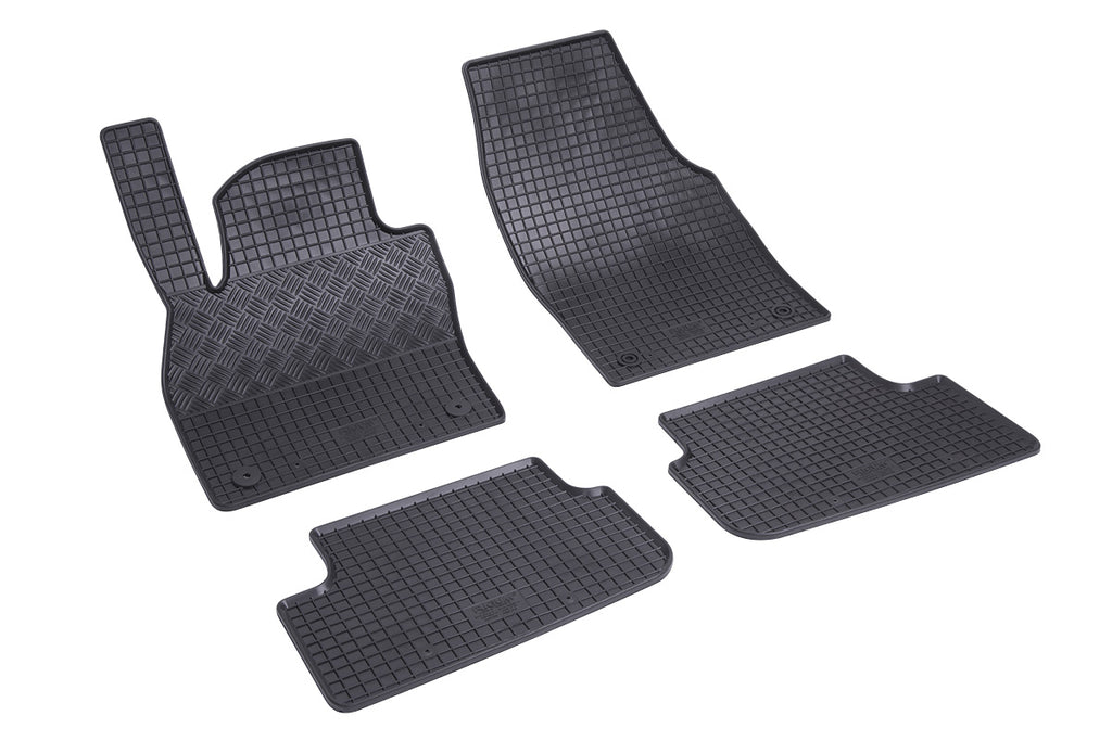 Automatten voor Audi A1, SEAT Arona, SEAT Ibiza 6F, Skoda Fabia 4, Volkswagen Polo AW, Taigo (vanaf 2017) - 4-delig - Rubber