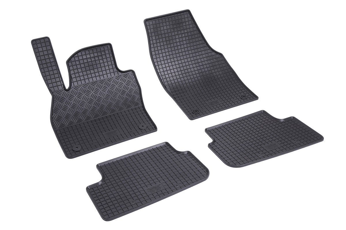 Automatten voor Audi A1, SEAT Arona, SEAT Ibiza 6F, Skoda Fabia 4, Volkswagen Polo AW, Taigo (vanaf 2017) - 4-delig - Rubber