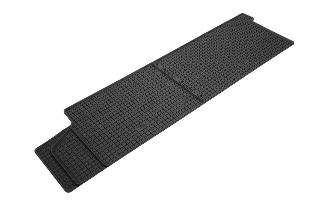 Rubber automatten voor 2e zitrij VW T5 Transporter, Caravelle (2003-2015), VW T6 Transporter, Caravelle (2015-2019), VW T6.1 Caravelle, Transporter (2019-2022) - Rubber - 4-delig - Alleen 2e zitrij