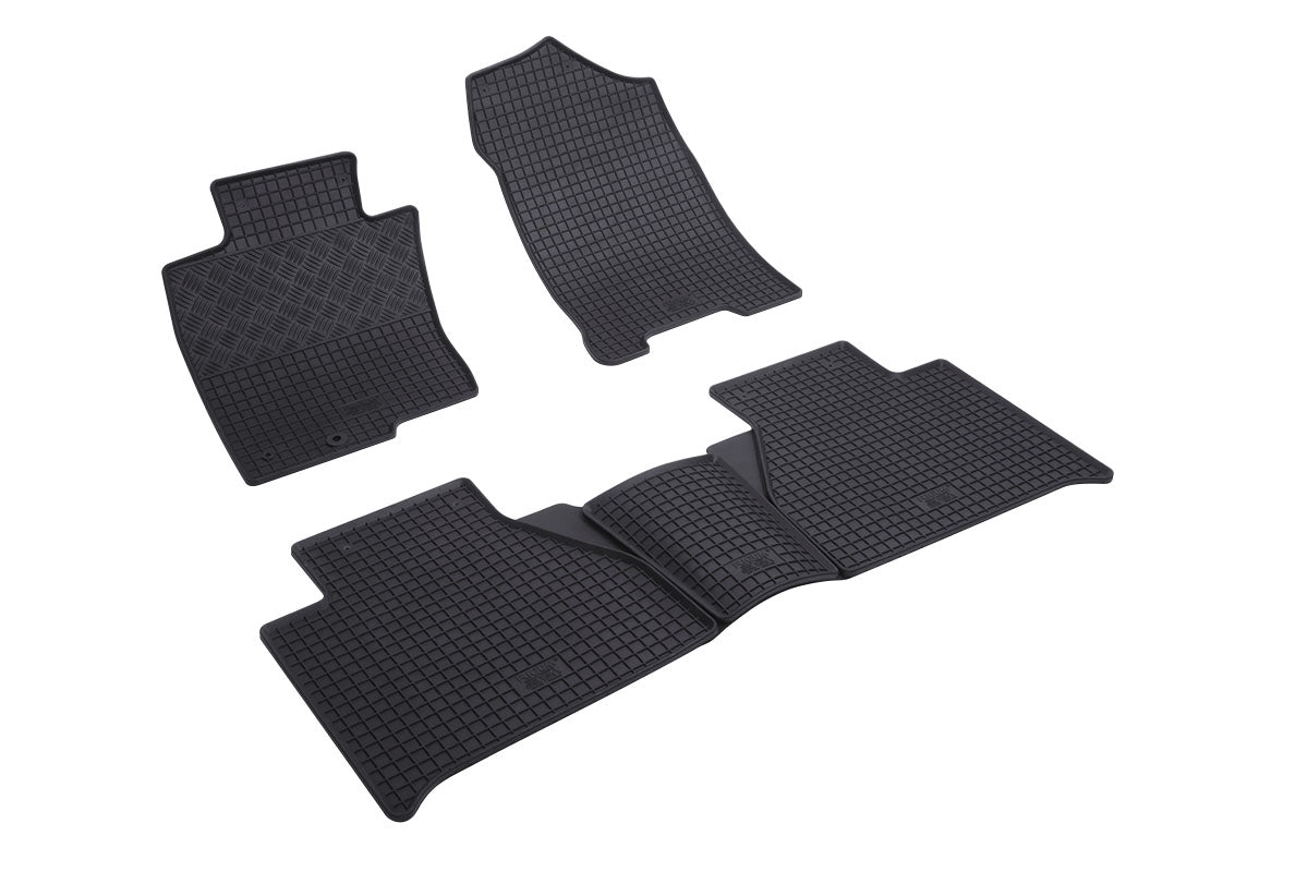 Rubber automatten voor Dongfeng Rich 6 (2017-heden), Nissan Navara (D23) (2016-heden), Renault Alaskan (2017-heden)