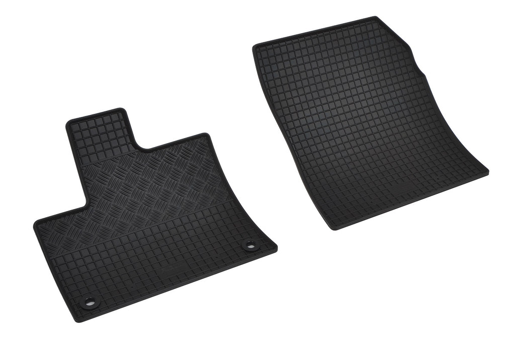 Automatten voor Citroën Berlingo, Fiat Doblò, Opel Combo E, Peugeot Partner, Toyota ProAce City (vanaf 2018) - 2-delig - Rubber