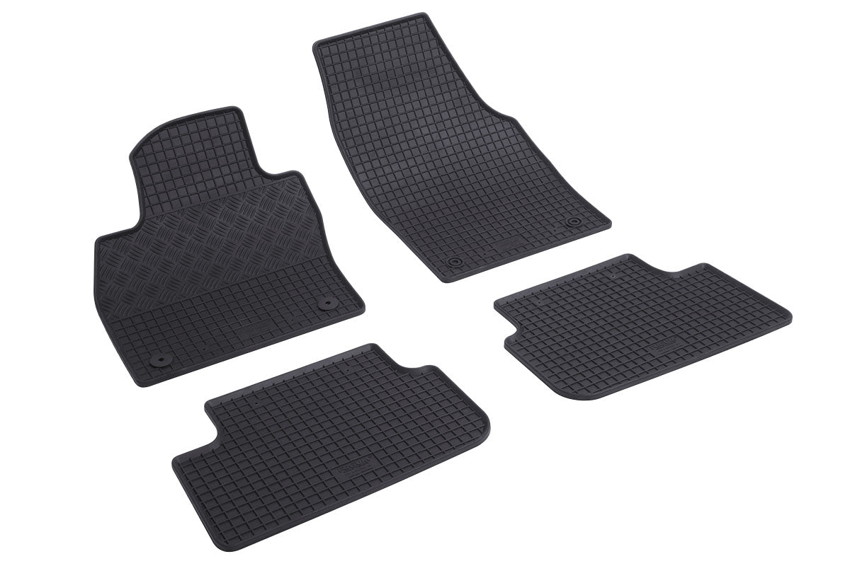 Automatten voor Volkswagen T-Cross (C11) (2018-2024), Volkswagen T-Cross (vanaf 2024) - 4-delig - Rubber