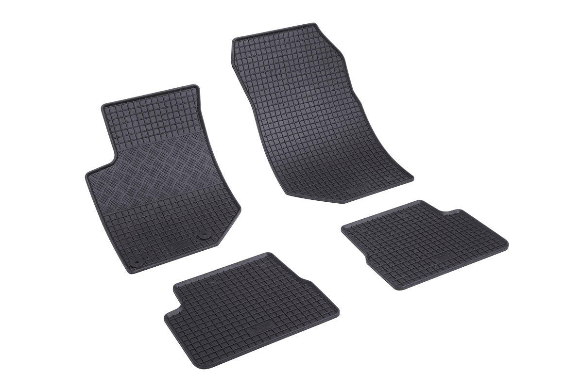 Automatten voor Opel Corsa F, Opel Mokka B, Peugeot 208 (vanaf 2019) - 4-delig - Rubber