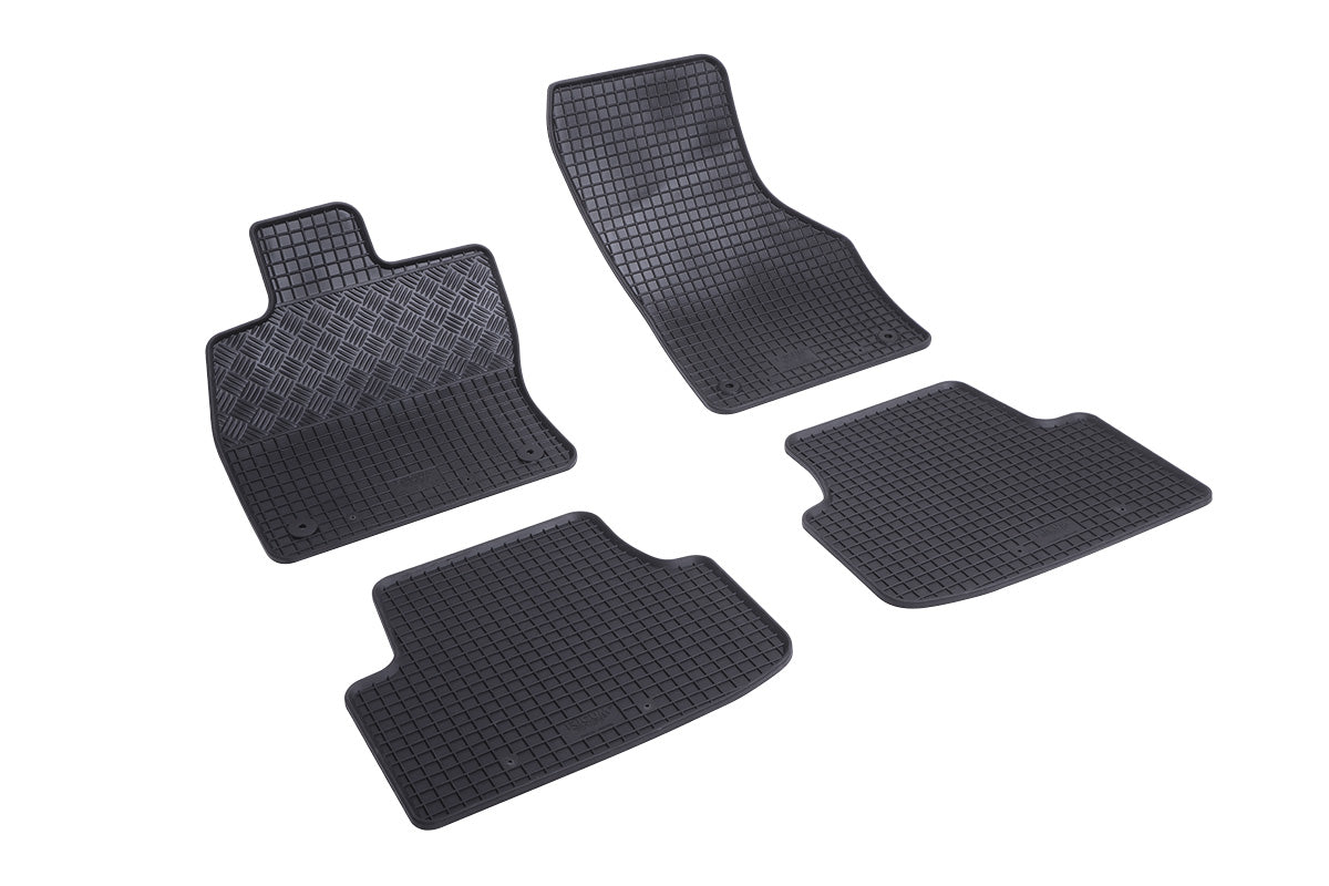 Rubber automatten voor Cupra Formentor (2020-heden), Cupra Leon (2020-heden), Seat Leon (2020-heden) KL, Volkswagen Golf 8 Variant (2021-heden) - Rubber - 4-delig - Complete set