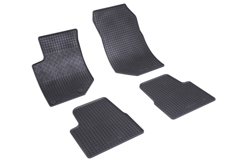 Automatten voor Citroën C4, Citroën C4 X, Peugeot 2008 (vanaf 2020) - 4-delig - Rubber