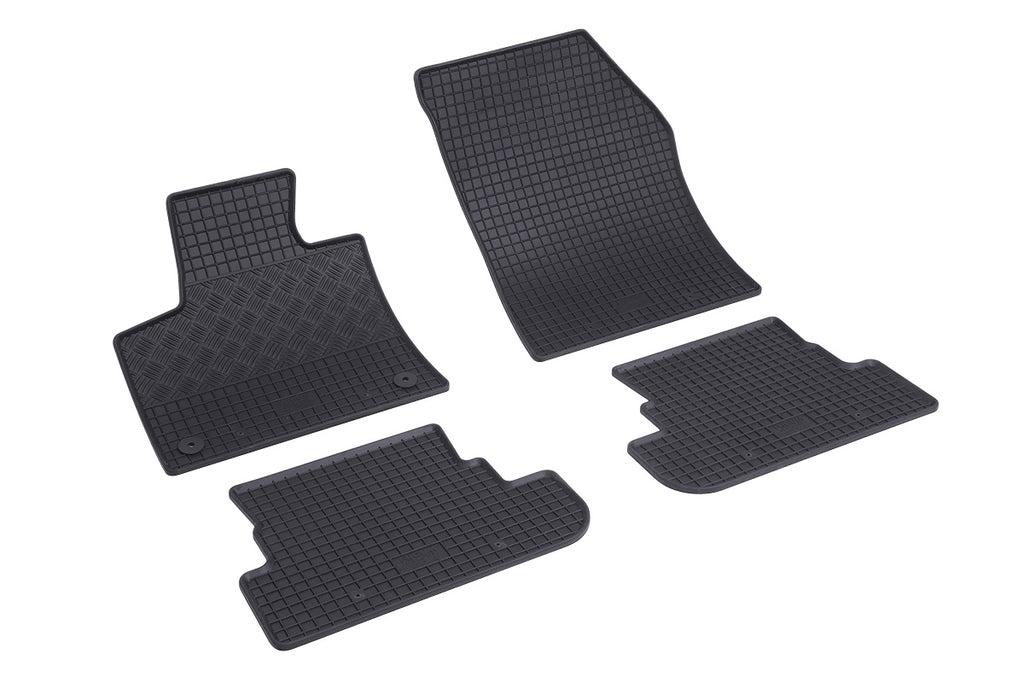 Automatten voor Opel Grandland X Hybrid4, Peugeot 3008 Hybrid4 (vanaf 2019) - 4-delig - Rubber