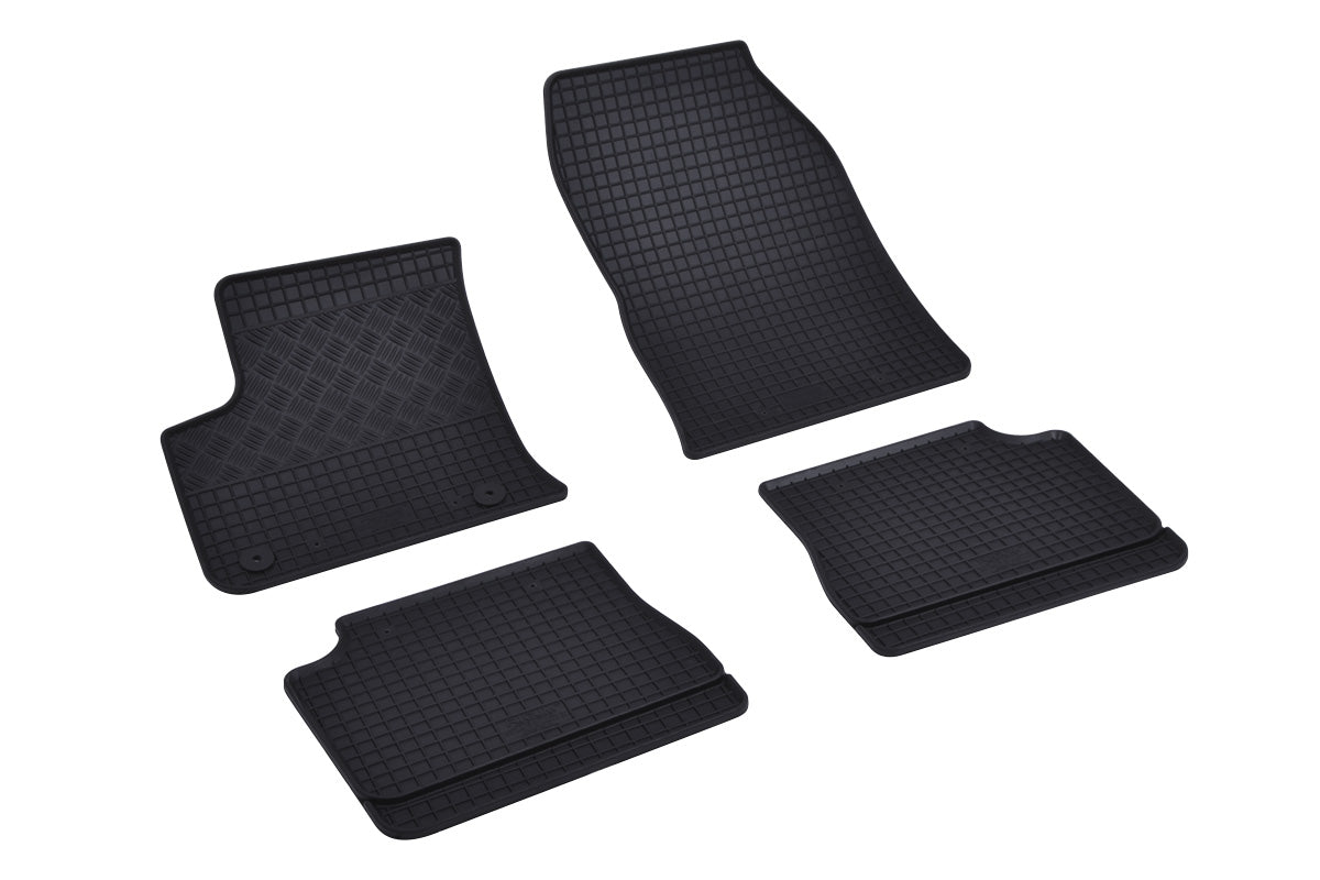 Automatten voor Citroën e-C4, e-C4 X, Opel Corsa-e, Mokka-e, Peugeot e-208, e-2008 (vanaf 2019) - 4-delig - Rubber