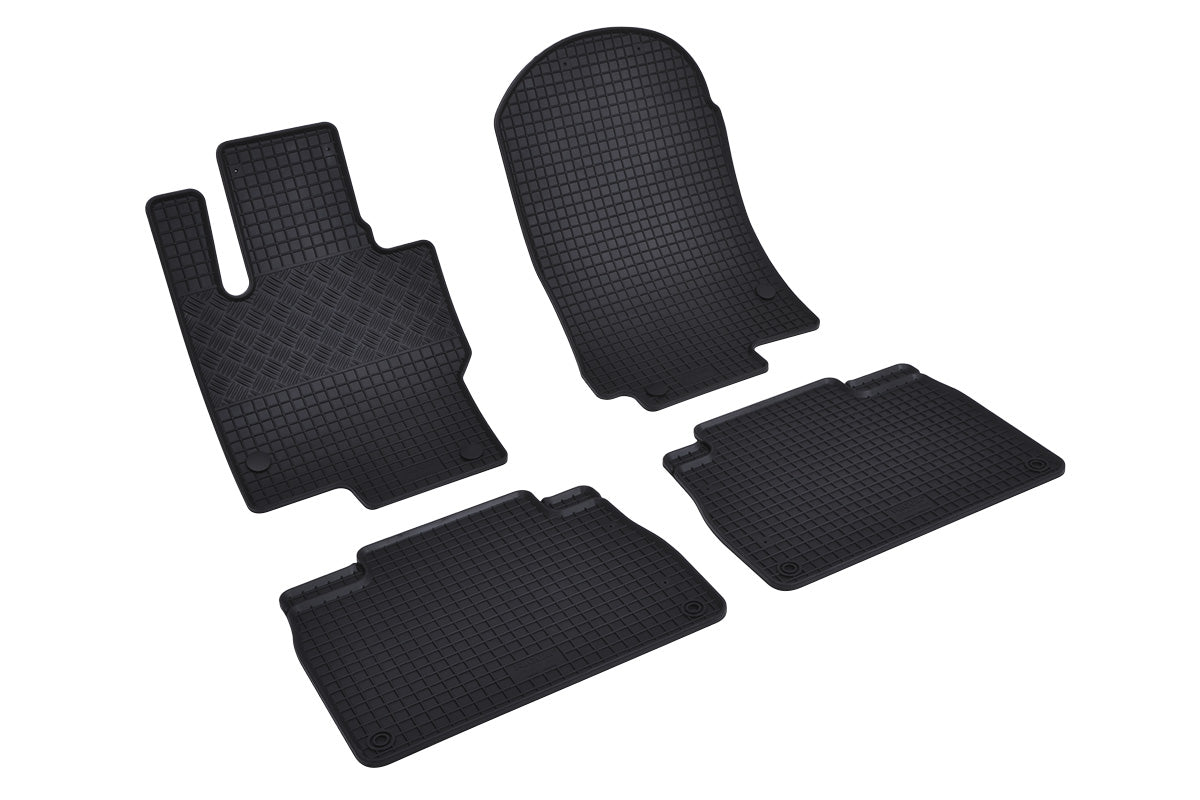Automatten voor Mercedes GLE (W167) (ook PHEV), GLE Coupé (C167) (vanaf 2019) - 4-delig - Rubber