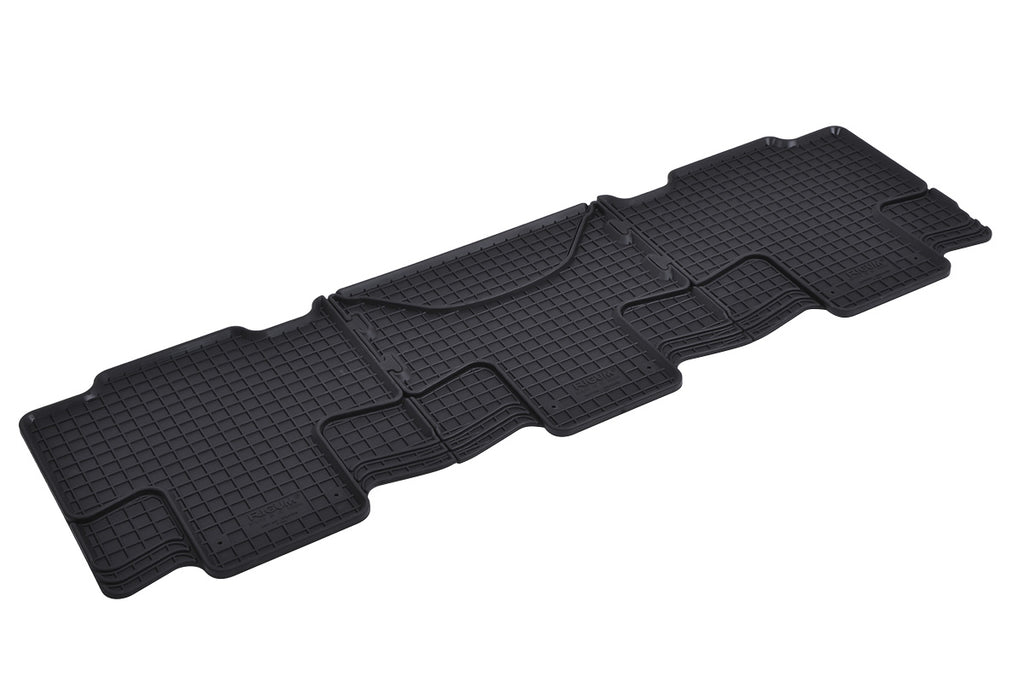 Automatten voor 3e zitrij Volkswagen T7 Multivan (vanaf 2022) - 3-delig - Rubber